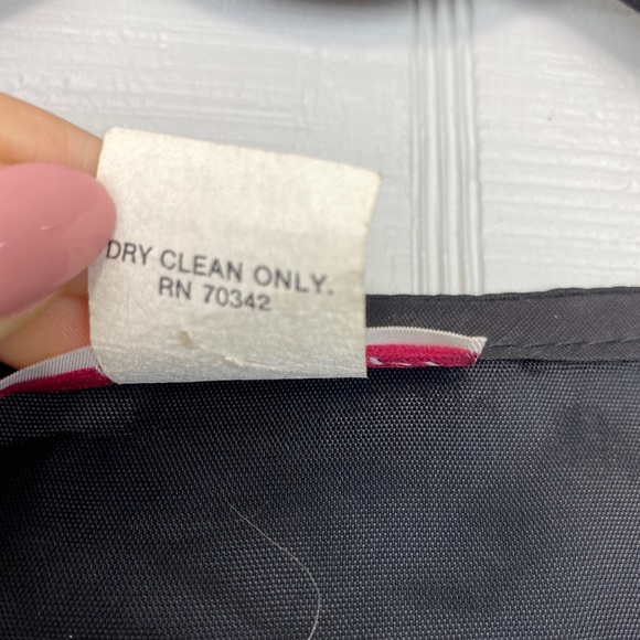 Vintage Live It Up Buttoned Vest Black Gold Lace Glitter Size S - Picture 5 of 5